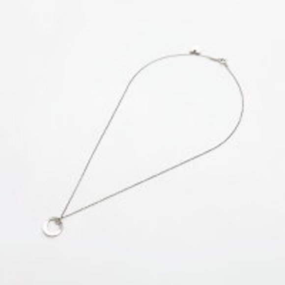 Tiffany Stencil Heart Silver Necklace - Picture 2 of 9